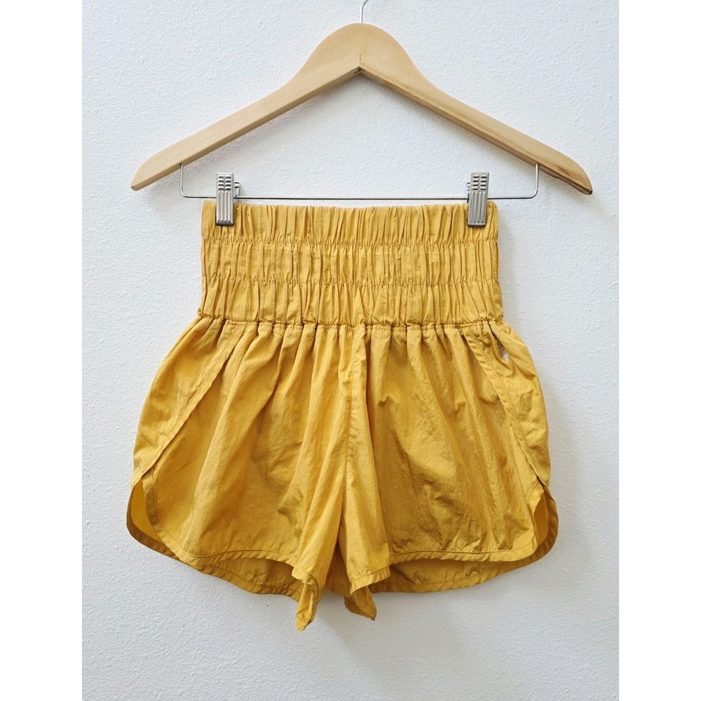 Free People Movement Shorts Women's Size Small The Way Home High Rise Lined FP